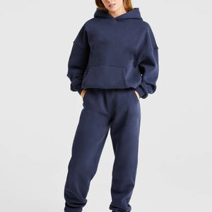 เสื้อฮู้ดดี้แขนสั้นคอเต่าซิปหน้าผ้าฝ้ายฟลีซ 100% สำหรับผู้หญิง ดีไซน์สีสันตามสั่ง ป้องกันรอยยับ ระบายอากาศได้ดี ทรงไหล่ตก - Product Image 1