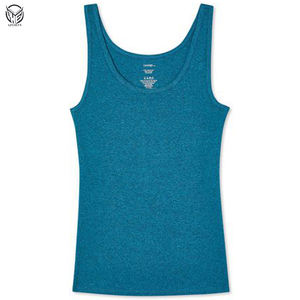 Camiseta sin mangas de sublimación de buena calidad para mujer, 100% algodón, para la temporada de verano, último diseño para mujer. - Product Image 6