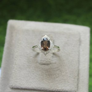 Diseño romántico, anillo de Plata de Ley 925 para niños, circón, fiesta clásica de moda, regalo de compromiso de boda - Product Image 1