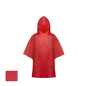 Poncho Personalizzato in PVC per Bambini Teo, Impermeabili Personalizzati, Gadget per Bambini - Product Image 1