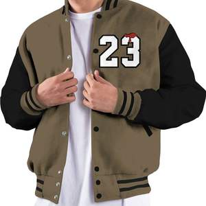 Veste en toile de style classique haut de gamme pour homme, personnalisable avec logo, 100% coton, imperméable et respirante - Product Image 1