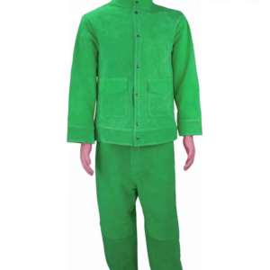 Le soudage en cuir de vachette fendu résistant à la chaleur élevée convient à la Protection professionnelle pour la Protection du corps d'étincelle de soudage industrielle - Product Image 4