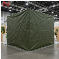 Housse de stand d'exposition |   Bâche imperméable stratifiée croisée |   Tissu stabilisé aux UV, résistant aux déchirures, pour stands d'exposition