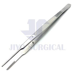 Pinzas para apósitos Gerald de 18 cm, de acero inoxidable quirúrgico, instrumento médico de precisión para uso hospitalario - Product Image 2