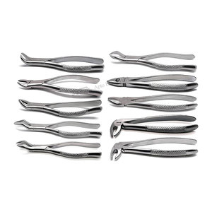 Pince à extraire les dents, forceps dentaires pour extraire les dents, certifiée CE, en acier inoxydable, forceps dentaires pour extraction adulte - Product Image 5