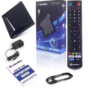 2025 plus récent VSee Box V5 Pro Media B o x Android 12 avec voix C o n t r o l Remote Sup-ports 8K Re-solution - Product Image 1