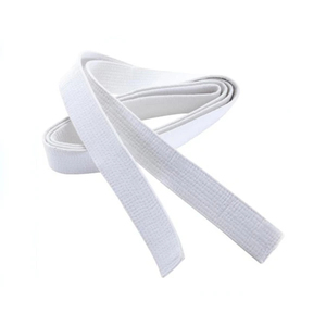 Ceinture de BJJ en polyester/coton haute résistance, design professionnel, ceinture de karaté, arts martiaux, logo sur le devant, respirante, séchage rapide, pour adultes - Product Image 2