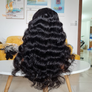 Article chaud perruque rebondissante 10A cheveux Remy de qualité supérieure couleur naturelle Machine Double trame extensions de cheveux humains vietnamiens en gros - Product Image 6