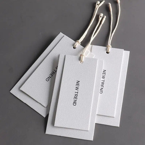 Etiquetas colgantes para ropa de marca privada, personalizables, lavables y duraderas, las más vendidas, precio al por mayor - Product Image 5