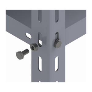 Bullone Zincato Con Dado Per Scaffalatura - Product Image 1