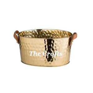 ถังน้ำแข็งทำจากทองแดงพร้อมฝาปิดสำหรับงานแต่งงานและร้านอาหารดีไซน์แบบได้เปรียบ - Product Image 6