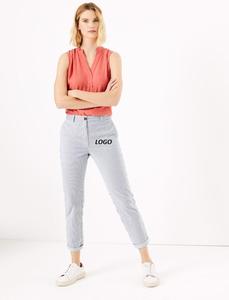 2024 pantalones transpirables de Color sólido en blanco para hombre, Pantalones rectos, Pantalones chinos de negocios informales, Pantalones chinos ajustados personalizados para hombres - Product Image 3