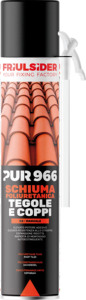 Schiuma Poliuretanica PUR 966 per Tegole e Coppi, Manuale, ml 750 - Product Image 1