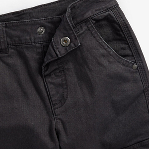 Pantalones cargo de alta calidad 100% algodón Multi bolsillo Cargo Pantalones para niños/nuevo diseño moda Cargo pantalón para niños - Product Image 4