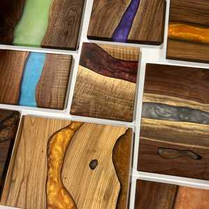 เขียงไม้หั่นมะม่วงพร้อมแผ่นเรซินตัดชีสขนมปังผลไม้ตัดง่ายสะดวก - Product Image 2