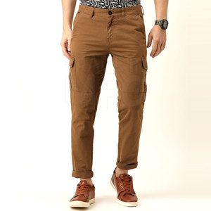 Pantalon Cargo pour hommes de haute qualité toile légère nouveauté motif droit quantité minimale de commande bas prix raisonnable - Product Image 1