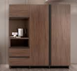 Armario de Hotel de Madera Maciza Resistente (Diseño Abierto) - Product Image 3