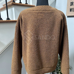 เสื้อสเวตเชิ้ตขนเฟลซเชอร์ปาสำหรับผู้หญิงขายส่ง ดีไซน์ล่าสุด ระบายอากาศได้ดี คุณภาพสูง - Product Image 2