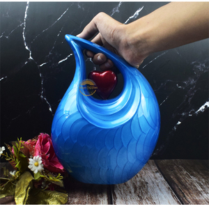 <b>Silver</b> Engraved Adult Cremation Urn for Human Ashes - Handcrafted Funeral Memorial Ashes Urn - <b>Small</b> Burial Urn - <b>Bag</b> Included - Product Image 5