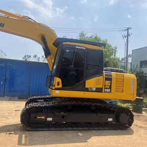 Motor de núcleo de Excavadora hidráulica Komatsu PC160 16ton usado de rendimiento Superior y motor incluido de segunda mano a la venta - Product Image 1