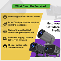HY300 Pro HY320 Mini portátil HD 720P proyectores de vídeo inteligentes 260 ANSI para el hogar Android inalámbrico Wifi teléfono proyector portátil