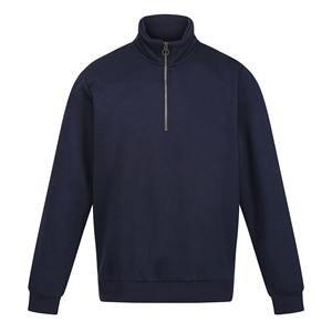 Sweat-shirt en molleton athlétique à manches longues et demi-fermeture éclair pour hommes, pull chaud avec logo personnalisé Streetwear solide, vente en gros de sweats à capuche - Product Image 1