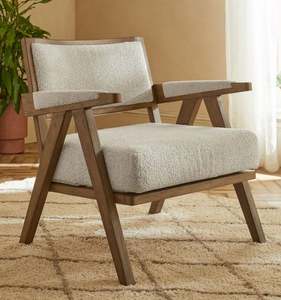 Chaises de Salle à Manger en Rotin Teck de Style Royal Antique Vintage de Luxe Moderne Fait à la Main Inspiré de Chandigarh Pierre Home Office - Product Image 1