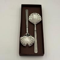 Ensemble de couverts en métal au design unique, lot de 2, fabriqué à la main pour une utilisation domestique en cuisine, ensemble de cuillères en métal, fournisseur en gros à bas prix