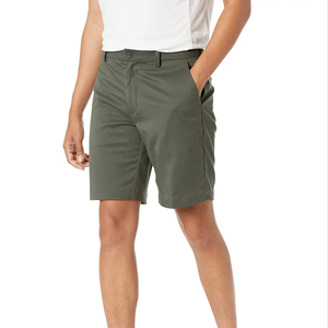 Nouveauté 2024 Shorts décontractés en coton à cordon de serrage pour homme Style streetwear uni Personnalisé Longueur genou Séchage rapide Écologique - Product Image 2