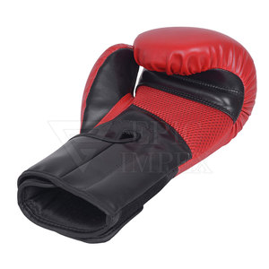 Guantes de boxeo para hombre, cuero PU, alta calidad, transpirables, cómodos, entrenamiento, Sparring, logotipo personalizado, OEM, directo de fábrica, venta al por mayor - Product Image 6