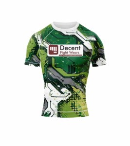 Rashguard durable pour hommes, tissu à séchage rapide et design ergonomique pour l'entraînement au Jiu-Jitsu - Product Image 1