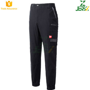 Pantalones Cargo para Hombre, Corte Recto, Estilo Casual Elegante, Invierno, Trabajo, Elásticos, con Puños, Tela de Algodón Elástica, Secado Rápido, Transpirables, con Cinta Reflectante - Product Image 4