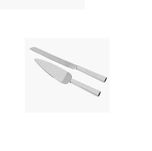 Juego de cubiertos chapados en plata de diseño moderno Nuevos cubiertos de metal Cubiertos para hotel y restaurante Cubiertos de metal Servidor y cortador de pasteles - Product Image 2