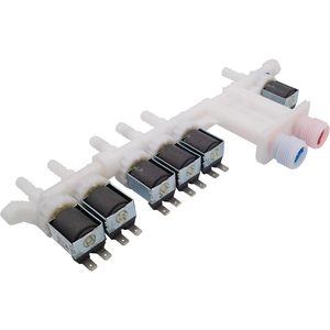 Vanne d'admission d'eau électrique WH13X10059CM pour machines à laver, remplace WH13X10059, matériau plastique, fréquence 60Hz, alimentation 120V/220V - Product Image 1