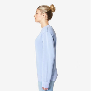 Sweat-shirt à capuche pour femme, couleur contrastée, polaire, manches longues, cordon de serrage, décontracté - Product Image 2