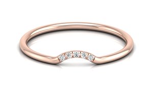 Anillo de eternidad de oro amarillo de 14k con diamantes cultivados en laboratorio, de moda, con diamantes internamente impecables, anillo de compromiso y boda para ella. - Product Image 5