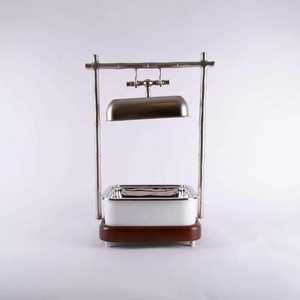 Calentador de alimentos redondo versátil, juego de ollas calientes, ideal para equipos de restaurante y suministros de hotel, lo que garantiza el servicio de alimentos frescos y calientes - Product Image 4