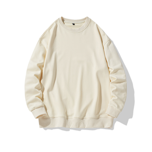 Sólido de manga larga con capucha Pullover Eco Sudadera con estilo Drop Shoulder Heavy Man Hoodies - Product Image 4