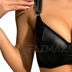 High Quality Customizable Simple Women Leather Bra Breathable <b>Light</b> Support Yoga OEM Service Pakistan in Stock - Product Image 5
