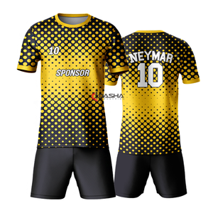 Camiseta de Fútbol Unisex de Primera Calidad 2024, Colores y Logotipo Personalizados, Uniforme de Fútbol Transpirable de Secado Rápido para Equipos - Product Image 6