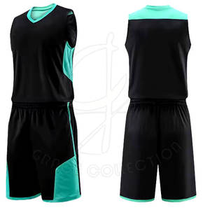 Uniforme de baloncesto de estilo callejero de moda para personalizar su propio logotipo de marca uniformes de baloncesto conjunto hecho en Pakistán - Product Image 4
