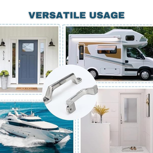 Durable 304 Stainless Steel Handles & Knobs Drawer <b>Cabinet</b> Pulls Handle for Door, Indoor-<b>Outdoor</b> Furniture - Product Image 2