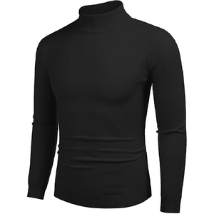 Pull en polyester respirant décontracté pour la maison personnalisé pour hommes vente en gros pull en polyester à manches longues et col rond - Product Image 6
