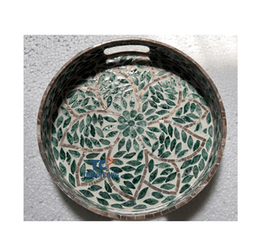 Plateau de service en nacre de haute qualité avec incrustations, modèle MOP Thanhcongcraft, idéal pour la décoration intérieure - Product Image 5