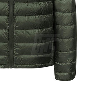 2025 couleur unie décontracté hommes doudoune Streetwear nouvelle mode coupe-vent hommes doudoune - Product Image 6