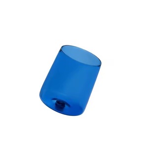 Copa de vidrio Bloom de fabricación india para uso diario para bebidas sostenibles Opción para eventos al aire libre disponible al mejor precio - Product Image 1