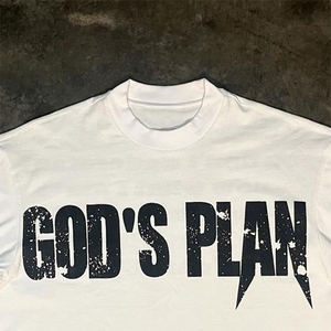 Camiseta cuadrada de gran tamaño con cuello redondo y peso pesado superventas, ropa de calle con estampado personalizado, camiseta recortada para hombre, camiseta de moda de talla grande - Product Image 3