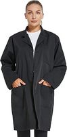 Blouse d'infirmière noire clinique dentaire chirurgicale gommages uniforme hôpital médical Costume vêtements de travail vétérinaires blouse de laboratoire médical unisexe
