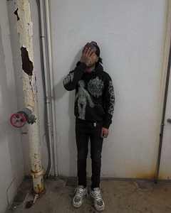 Fabricant sur mesure Streetwear Ensemble de pantalons de survêtement à strass Survêtement pour homme délavé à l'acide Survêtement surdimensionné pour hommes délavés au soleil - Product Image 1