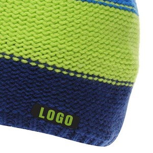 Gorro de Invierno Negro de Color Sólido al por Mayor de Moda de Primavera y Otoño, Logotipo Personalizado, 100% Acrílico, Unisex, de Alta Calidad - Product Image 5